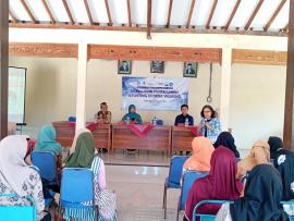 KKNT-I IPB Gunungkidul 05 Adakan Sosialisasi Pencegahan Stunting di Kalurahan Wunung Gunungkidul